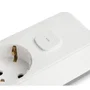 Orbegozo Regleta con interruptor 3100 3 tomas de corriente 2 USB 2 USB tipo-C cable 1.4m blanca